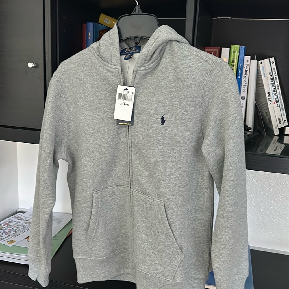 Brand new with Tags. polo Ralph Lauren youth hoodie.